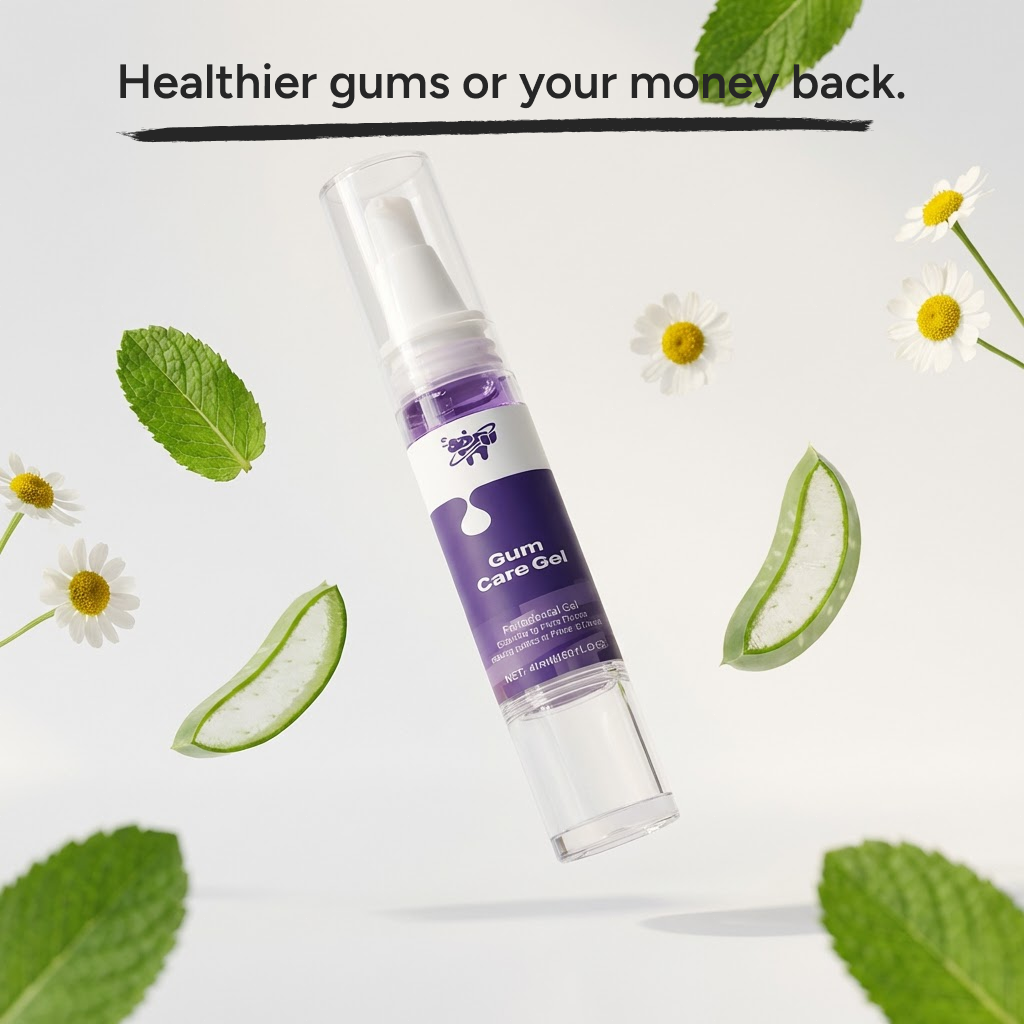 Soothe Bleeding, Swollen Gums & Support Repair with Blettea's Advanced Gum Relief Gel